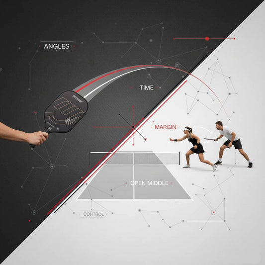 How to Use Cross-Court Strategy in Pickleball | Wowlly Academy