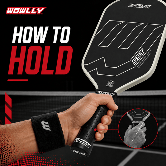 How to Hold a Pickleball Paddle