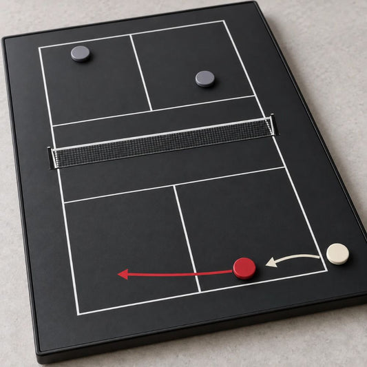 Pickleball stacking: serving, returning, and keeping track