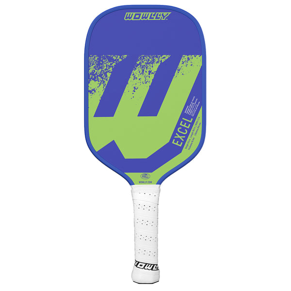 Wowlly Excel Series Pickleball Paddle (Blue & Green)