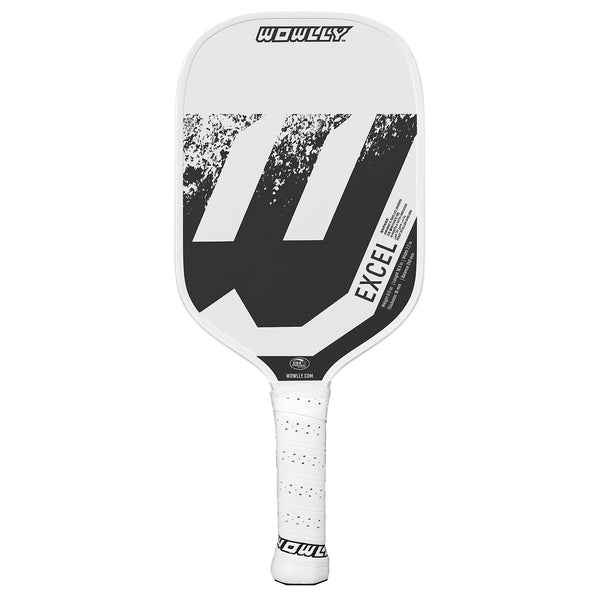 Wowlly Excel Series Pickleball Paddle (Black and white)